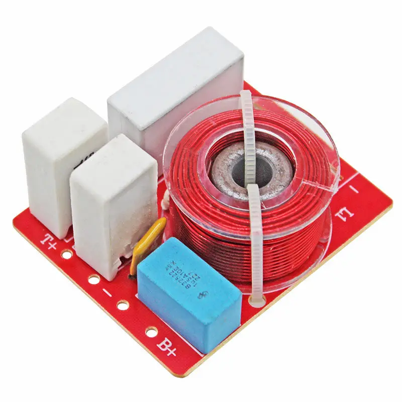 Premium HIFI 2-Way Crossover 60W Treble Bass Speaker Divider Board for Bookshelf Audio 10pcs