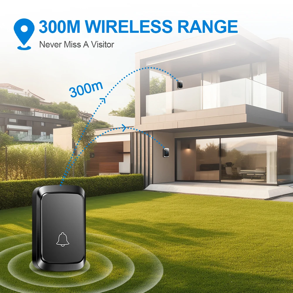 Akıllı Kablosuz Kapı Zili Kapı - Smart Home Automation Diy incelemesi ve fiyatı