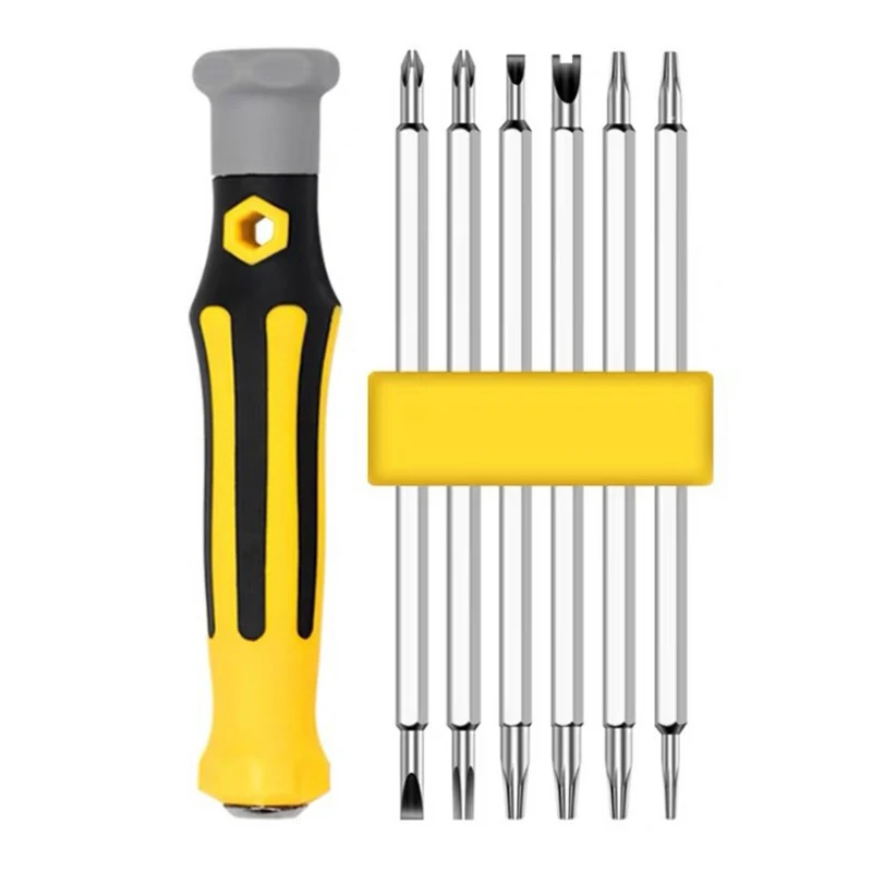 

Безопасная магнитная отвертка с защитой от несанкционированного доступа, шестигранная отвертка Torx, плоский ручной инструмент