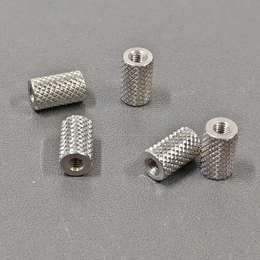 Extended Thread Knurled Nut M3-M16 Stainless Steel Hand Tight Thumb Coupling Connection Hardware Nuts