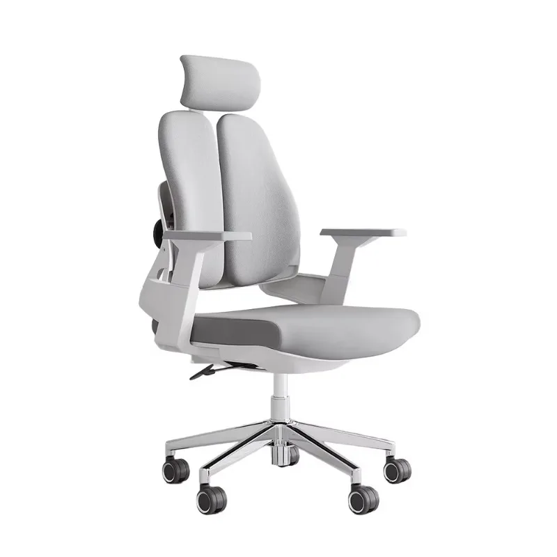 Contemporary Modern Executive Office Chair Rotating & Height Adjustable Mesh Fabric with PU Foam & Aluminium for Home Use Staff