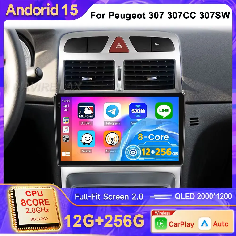 Car Radio For Peuge… - image