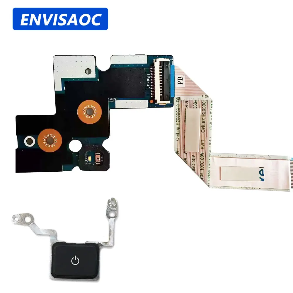 OEM For Dell Precision 7770 7780 M7770 M7780 Laptop Switch Power Button Board with Cable bracket Repairing Accessories LS-L891P