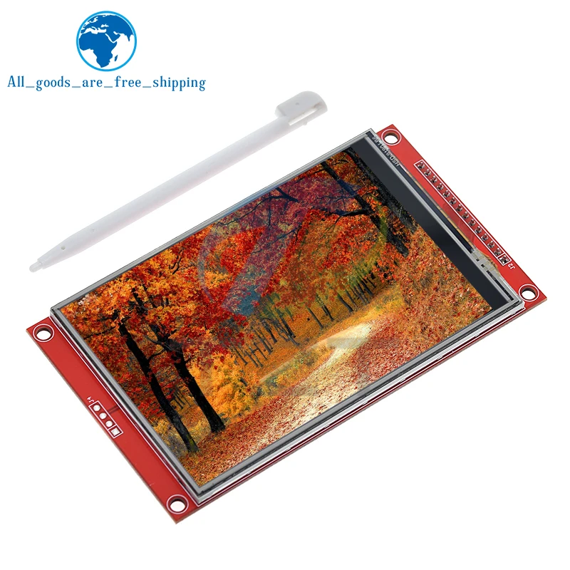 Accessoires électroniques avec puce de pilote ST7796, technologie d'écran LCD TFT 4.0 pouces éventuelles I série 480x320 HD