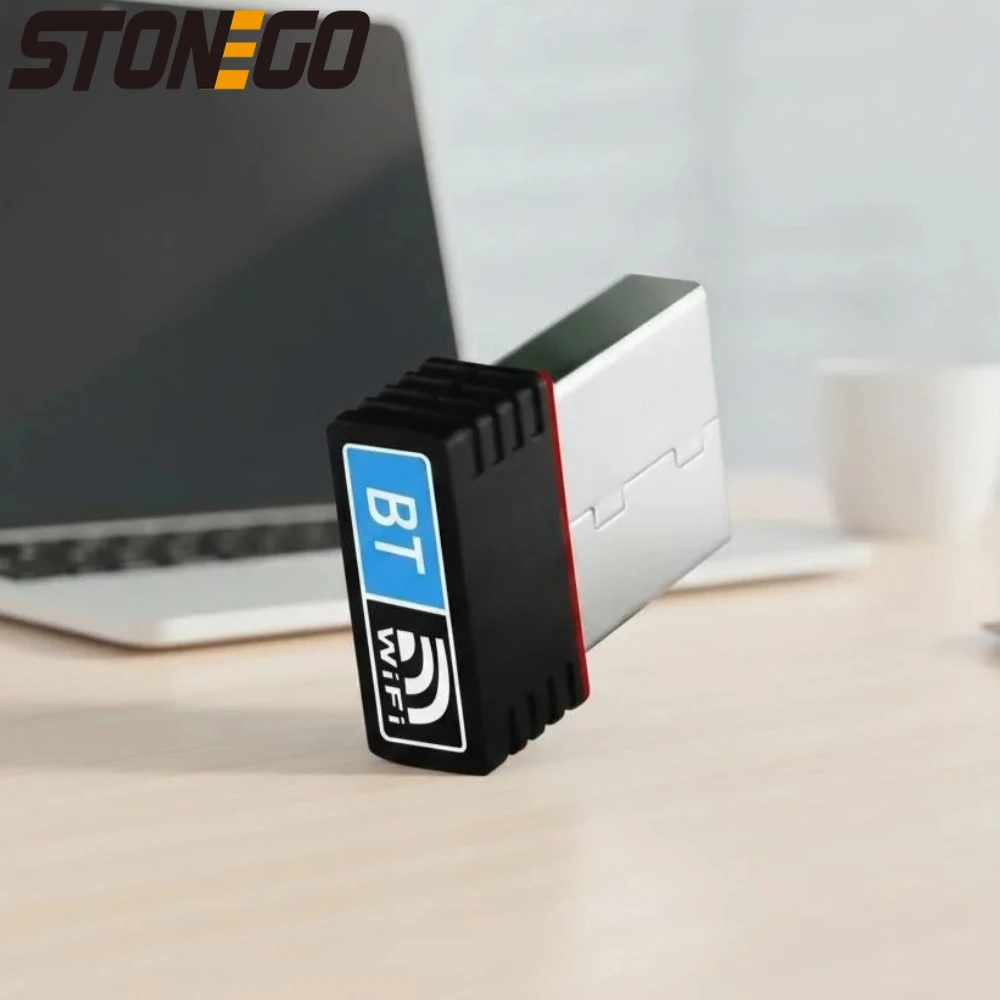 

USB-адаптер Bluetooth 4.0, двухдиапазонный Wi-Fi-донгл, приемник сетевого сигнала, беспроводной Bluetooth-передатчик, сетевое устройство для ПК и офиса