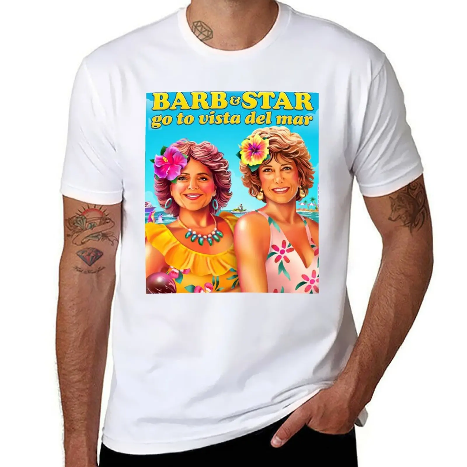 

Star to and 2021 Barb Go Del Mar Vista T-Shirt Plus Size Street Style Tee