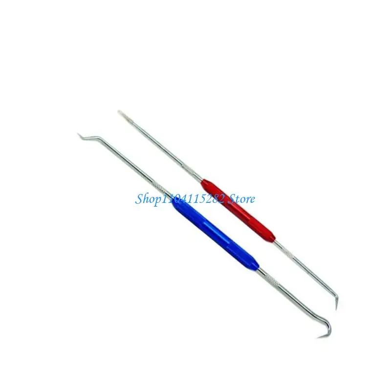 

Vehicle Double Hook 2PCS Alloy Steel Oil Seal Puller Tools With 4 Hook Heads
