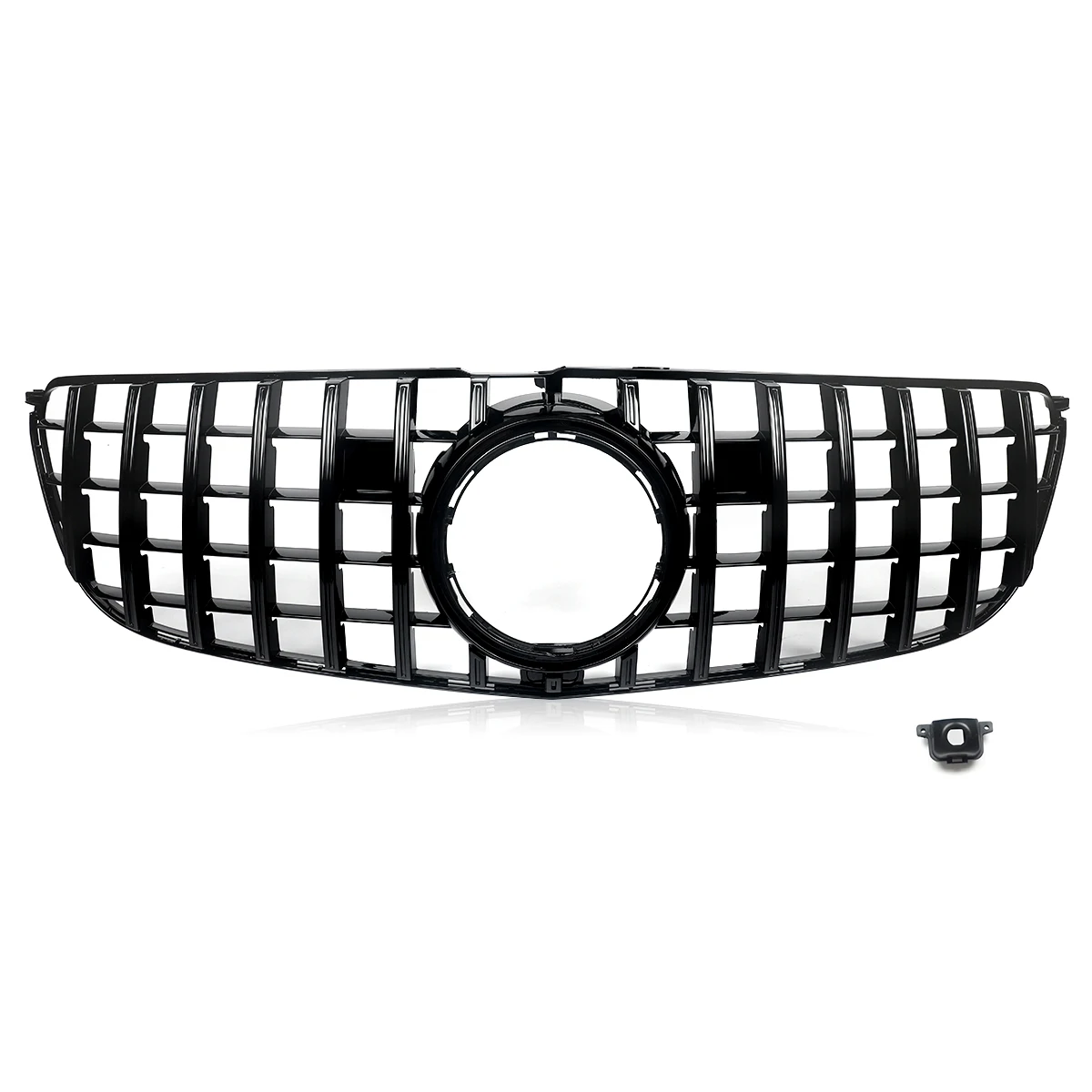 MagicKit Front Grille for Mercedes-Benz 2016-19 GLS Class X166 GT Style GLS400 GLS500 GLS450  Front Bumper Grill Car Styling