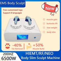 New upgrade  EMS Body Sculpting machine 15Tesla 6500W Hi-emt Nova Emsone Muscle Stimulator Slimming Weight Lose Massage device