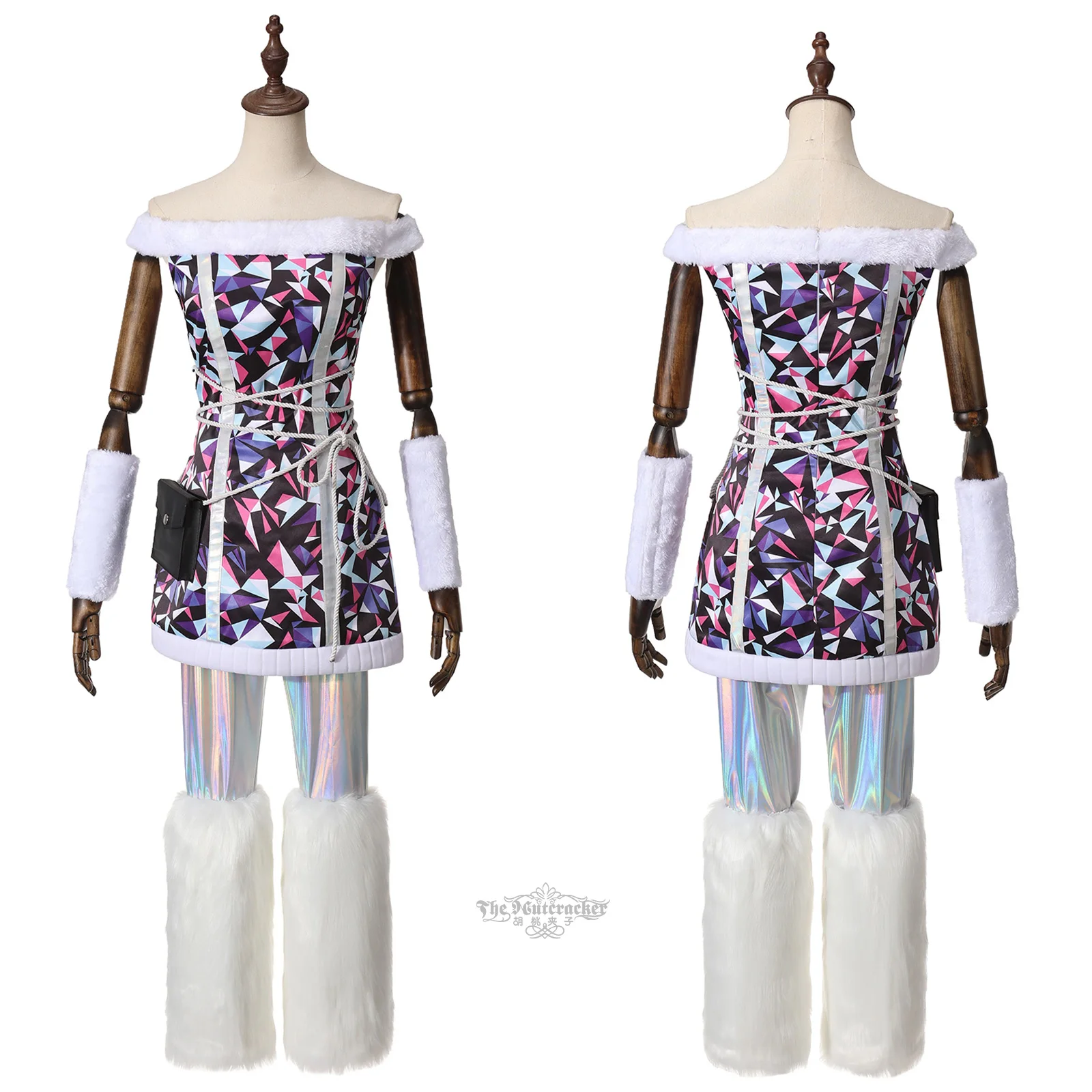 أزياء آبي بومينابل التأثيرية، زي تنكري للفتيات، زي لعب الأدوار، بدلة حفلات الهالوين وأعياد الميلاد