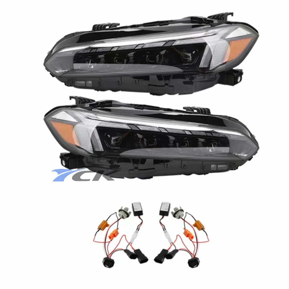 

A pair Car Lights for Honda Civic 2022 2023 2024 2025 Headlight Assembly With adapter cable car accessories Upgrade