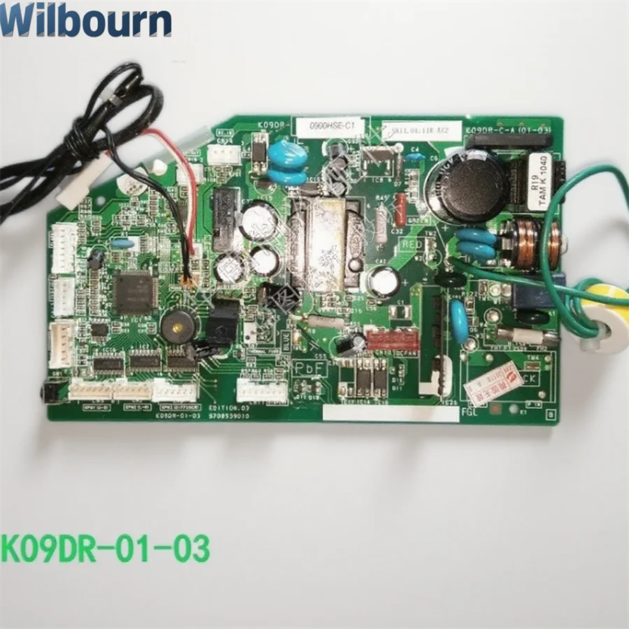 

New Indoor Control Panel PCB K09DR-01-03 0900HSE-C1 K09DR-1206HSE-C1 9708539010 18LEC for Fujitsu Air Conditioner Parts