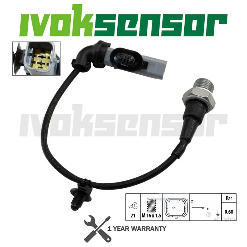 

Oil Pressure Switch For CITROËN C4 C5 Berlingo C3 DS3 DS4 DS5 PEUGEOT 207 308 508 Partner 5008 208 2006-2020 1131K9 9670363580