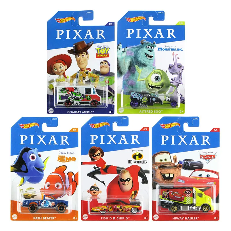 

Original Hot Wheels Disney Pixar Toy Story Diecast Car Model Diecasts 1：64 Cars Toys for Boys Gifts Collectible Models GDG83