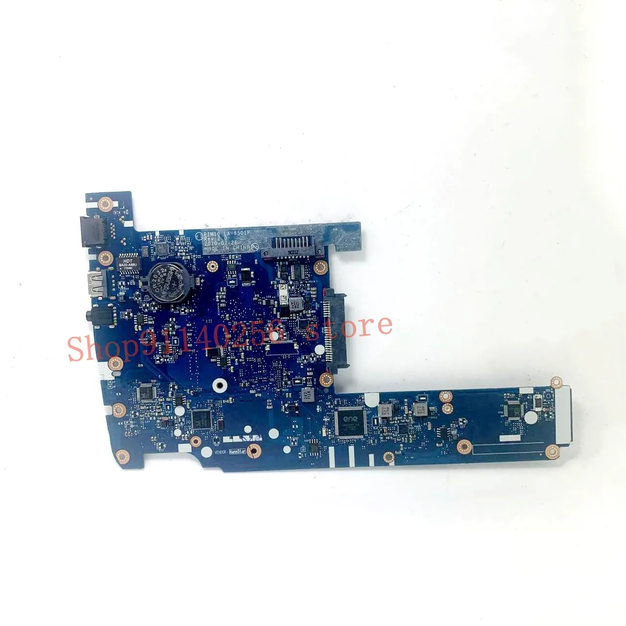 

CN-02XTM9 02XTM9 02XTM9 PIM10 LA-6501P для ноутбука DELL 1018, материнская плата с процессором SLBX9 N455, 100% полное тестирование
