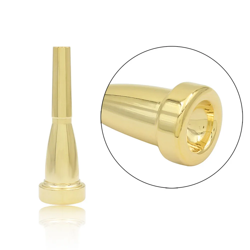 

Silver Plated French Horn Mouthpiece Professional Musical Instrument Trumpet Mouthpiece Metal Durable Stylish Smooth Legato Rich