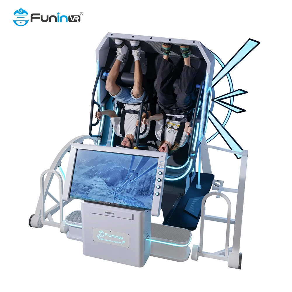 Best Price VR Ship 360 Degree Rotating Chair 9D Virtual Reality Simulator VR Machine 5 Seats VR Magic Flying UFO