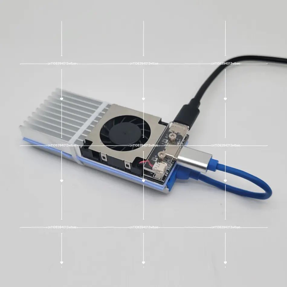 Suitable for Flying Cat U8 Radiator Portable Wifi Air Cooling Radiator Ultra-thin Aluminum Alloy Typec Cooling Fan 5V