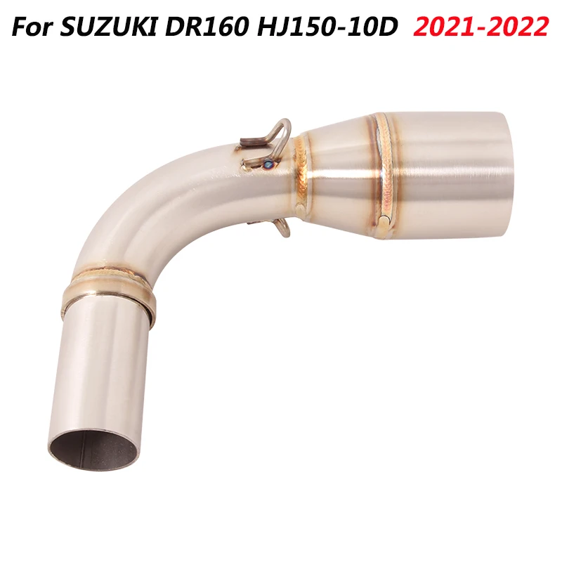 

Slip On Motorcycle Middle Connect Pipe Mid Link Tube Stainless Steel Exhaust System For SUZUKI DR160 HJ150-10D 2021-2022