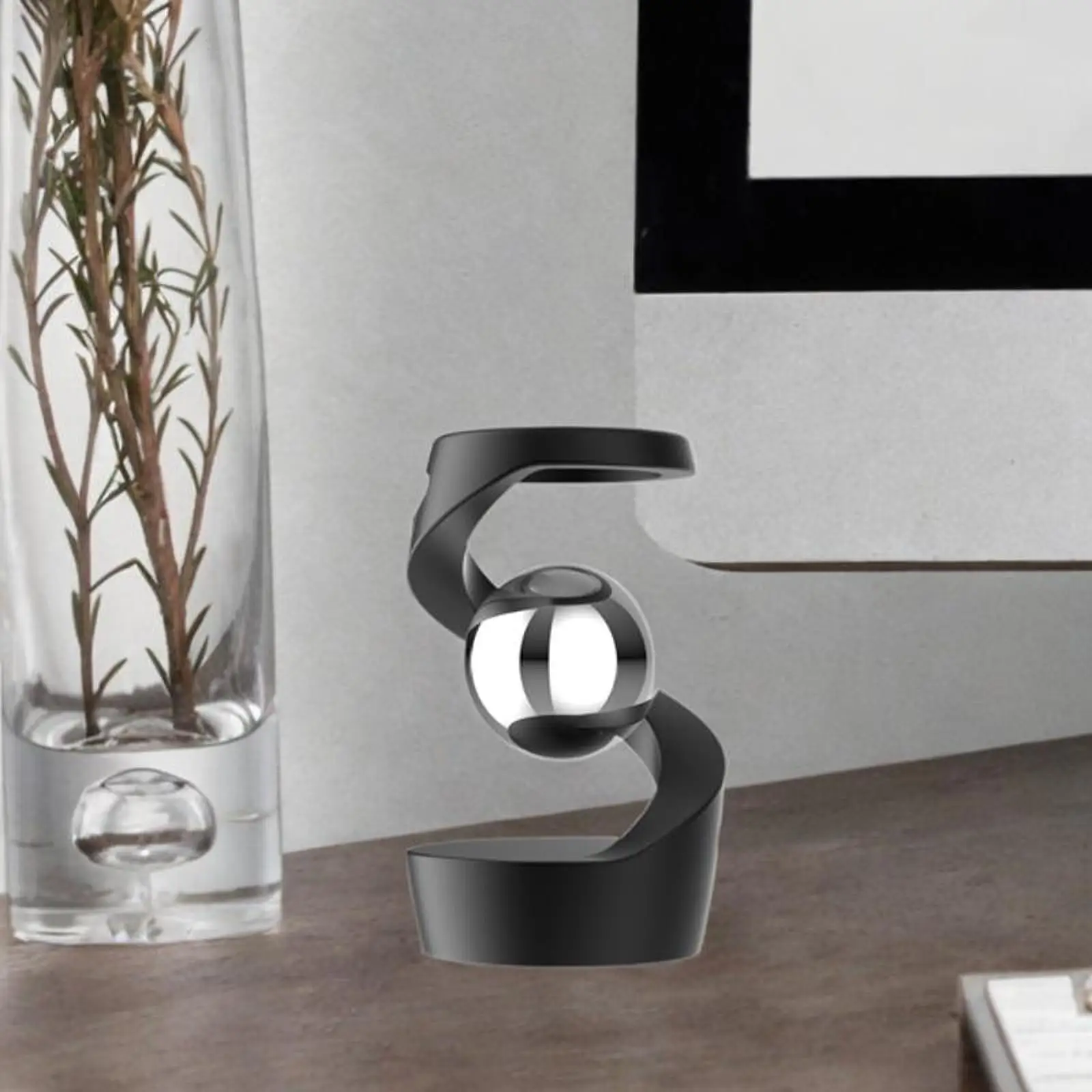 Gravity Defying Desk Toy Aluminum Alloy for Adults Gift Relaxing Toy