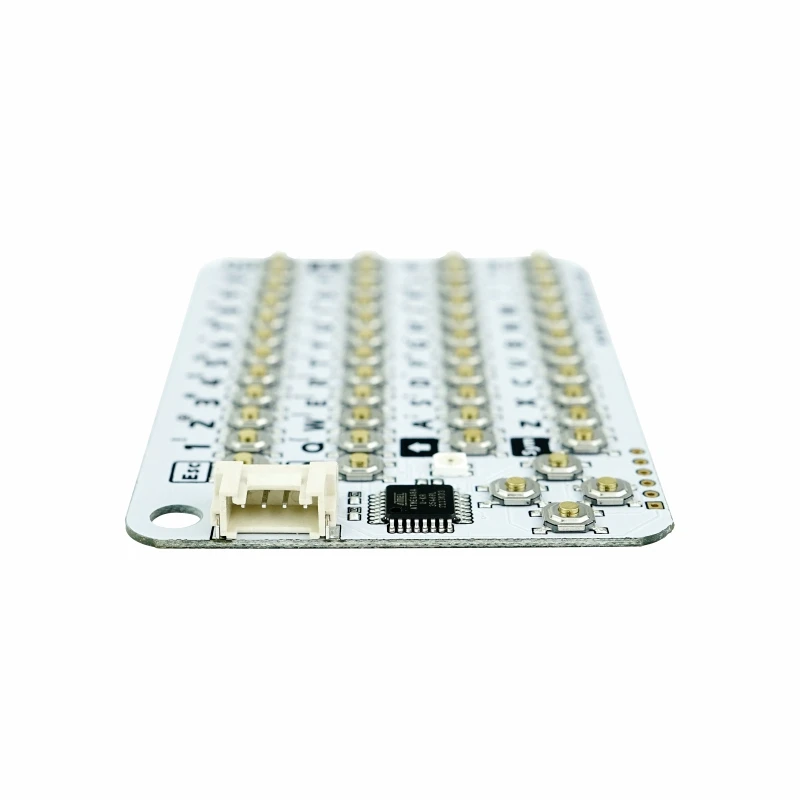 M5Stack Oficial CardKB v1.1 Mini Unidade de teclado QWERTY de 50 teclas com ATMega8A MCU, I2C, LED RGB, programável para UIFlow (MEGA8A)