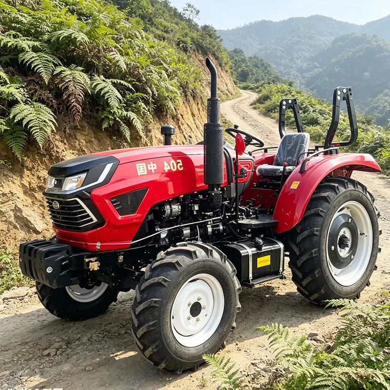 Customized Multi Purpose Wheel Type Micro Tiller & Four Wheel Rotary Tiller Matching Four Wheel Tractor