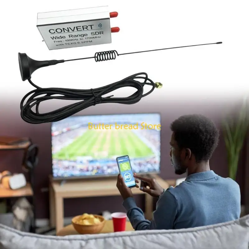 W89C USB Power Receiver Full Band RTL Tuner USB RTL Receiver 100KHz-1.7GHz Introm