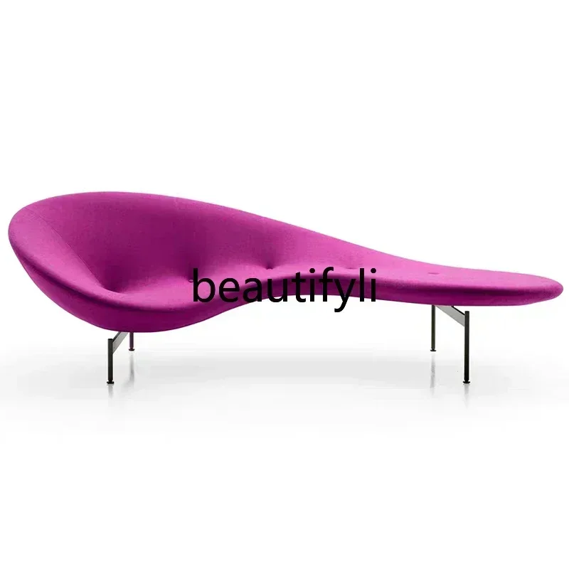 

Art leisure sofa chair furniture creative curved edamame European sofa special-shaped personality recliner