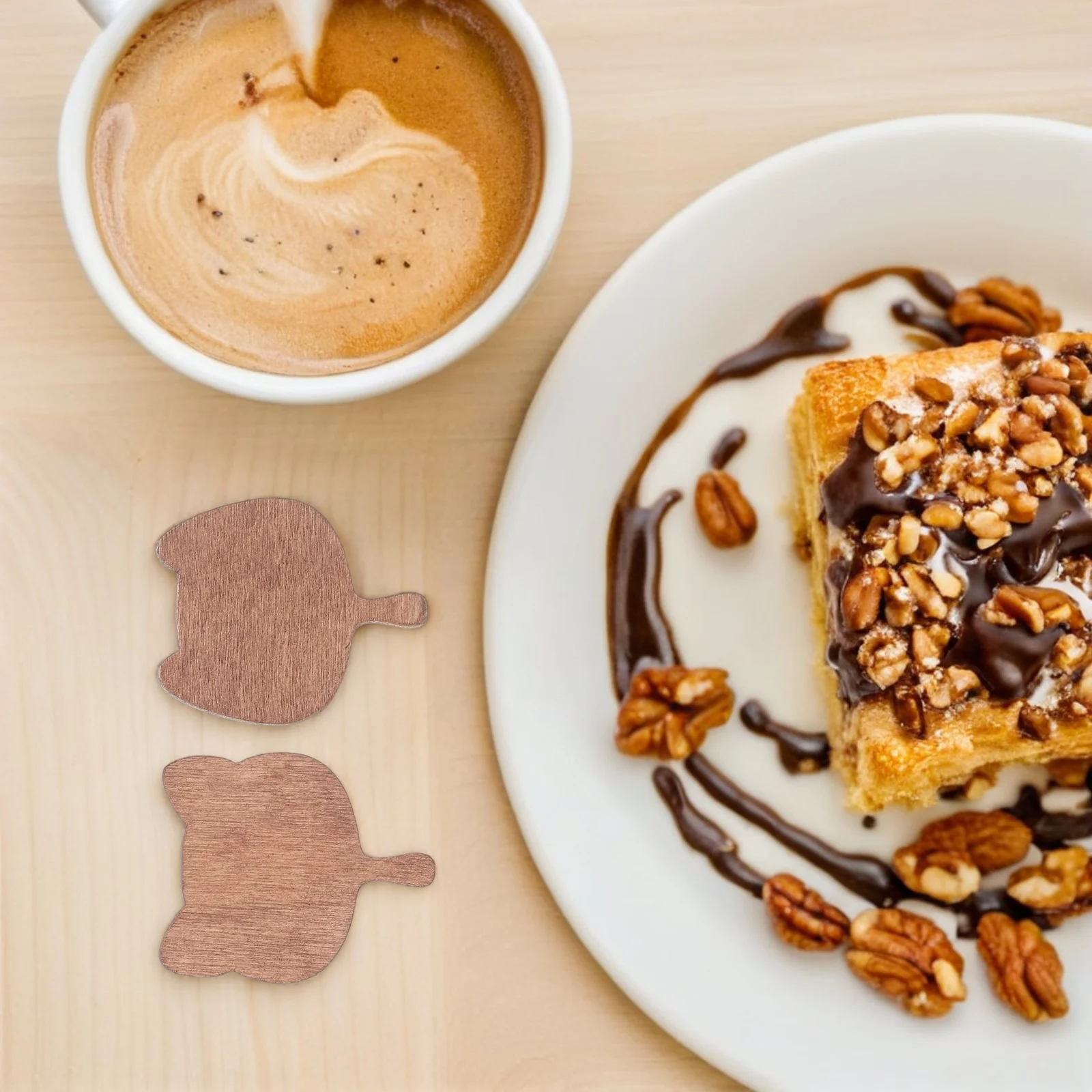 20 Pcs Mini Furniture Set Trays for Decor Dollhouse Food Accessories Decoration Kitchen Model Small Object Micro Scene