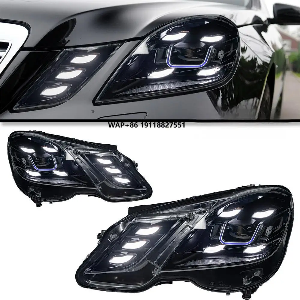 

New RSJ-Class W212 Headlights 2009-2013 Projector Lens LED DRL 100W 10000LM 6000K 12V