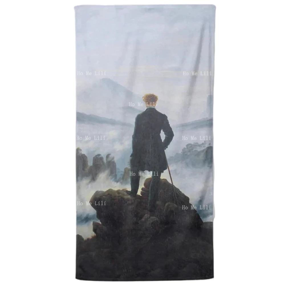 Wanderer Above The Sea Of Fog Quick Drying Towel Unique Gift