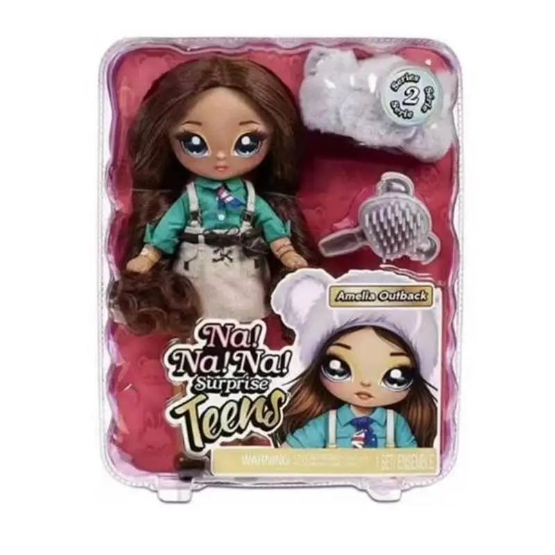 

In Stock Na Na Na Surprise Glam Series Fashion Dolls Soft Cloth Dolls Assorted Trendy Toy Doll Children's Holiday Gifts