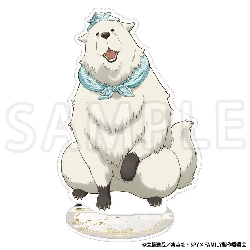 تجسس عائلة توهو 10th الذكرى AJ2025 كيمونو الاكريليك حامل أنيمي الأجهزة الطرفية عالية الجودة شاشة لسطح المكتب مروحة هدية فتاة اللعب #4