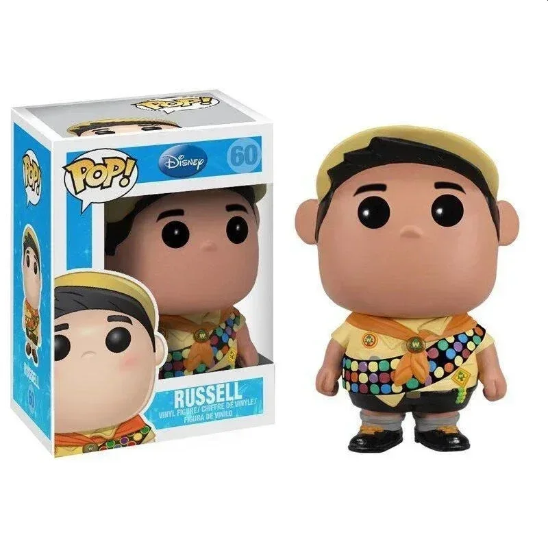 ملاحظات السفر الجديدة من Funko pop Flying House Circle حتى Descartes Carl 59 #   راسل # 60 دمى فينيل نموذج لجسم لعب للأطفال هدية #4