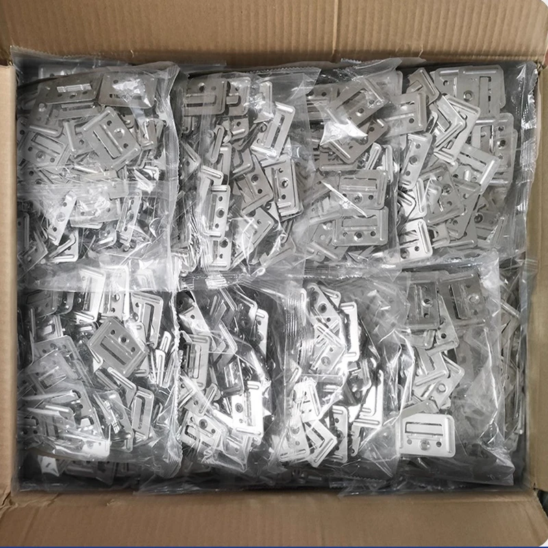 

Stainless Steel Wall Panel Clips Eco-Friendly Bamboo Fiber Mounting Brackets for Integrated Wallboard - Easy Wall Panel Fastenin