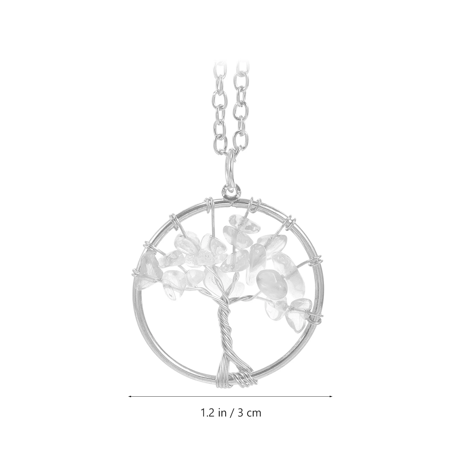 

Zinc Alloy Tree Ornament Car Interior Pendant Rearview Mirror Hanging Decor Car Decorations For Interior Elegant Crystal Stone