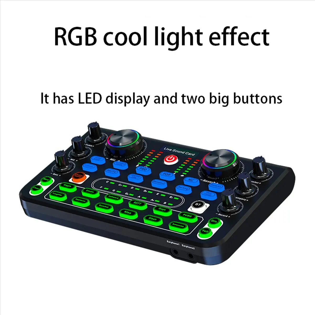 

A10I X60 Английская версия Профессиональный удобный компактный микшер звуковой карты KTV для пения для живых выступлений