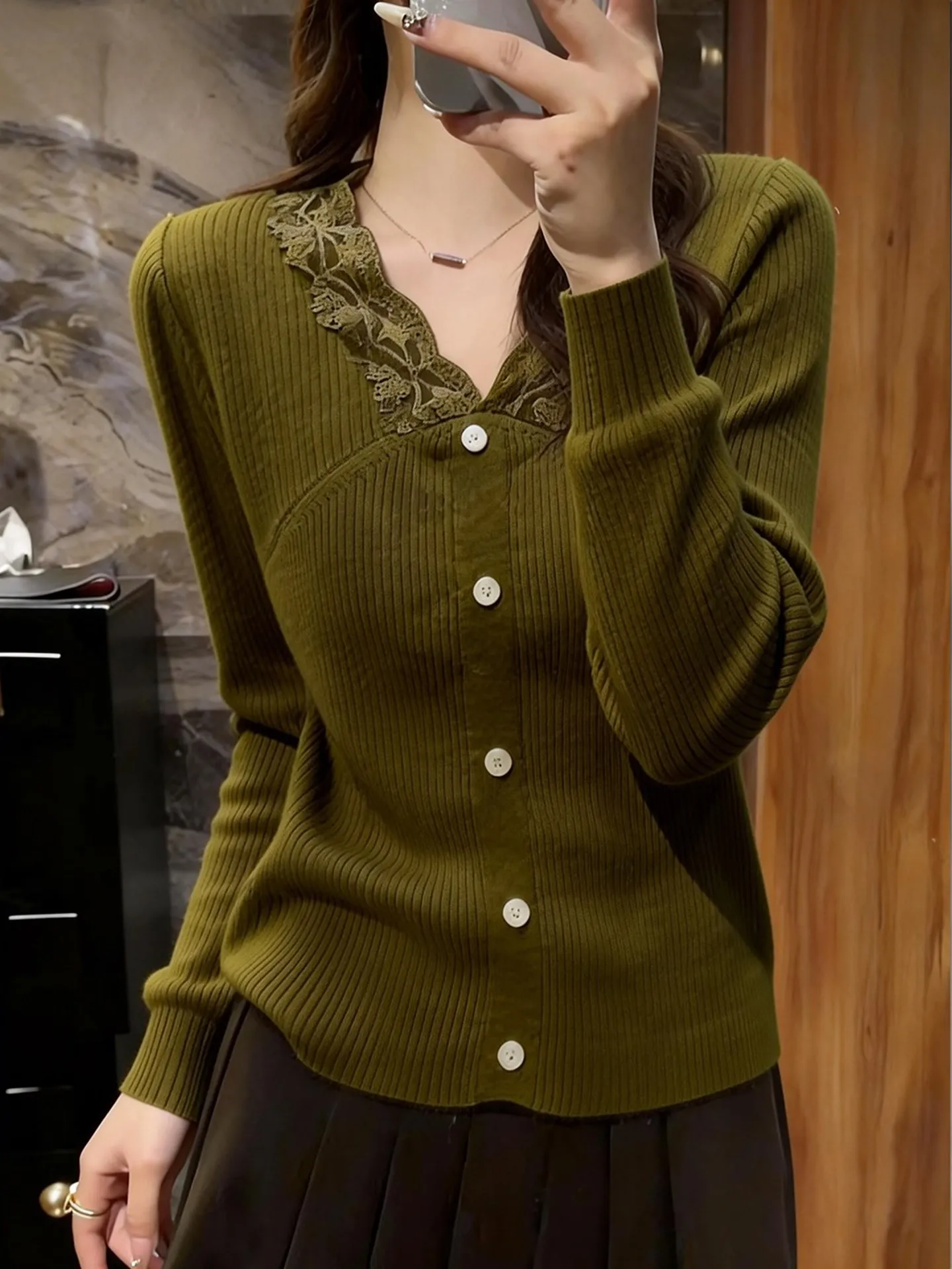 

Зима 202, новый женский трикотаж с длинным свеком, дизайн Sensation Lazy Faion, универсальный утягивающий французский трикотаж для больших размеров