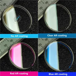 31.5x3.5mm Flat Sapphire Crystal For SKX007 SRPD Watch Glass Parts Replacement Small Chamfer Blue/Red/Clear AR Coating