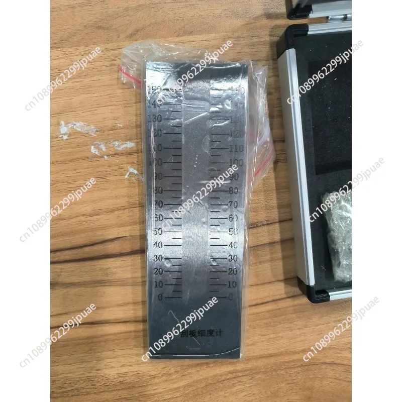 

Gauge Gage Stainless Steel Hegman Gauge 0-100μm 0-8 Hegman Grindometer Single-Channel Grind Fineness