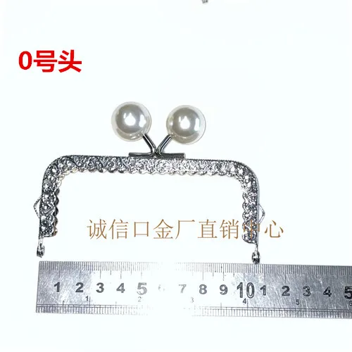 10.5 silver color knurling purse frame colorful candy kiss buckle metal clasp for bag making accessories 10pcs/lot