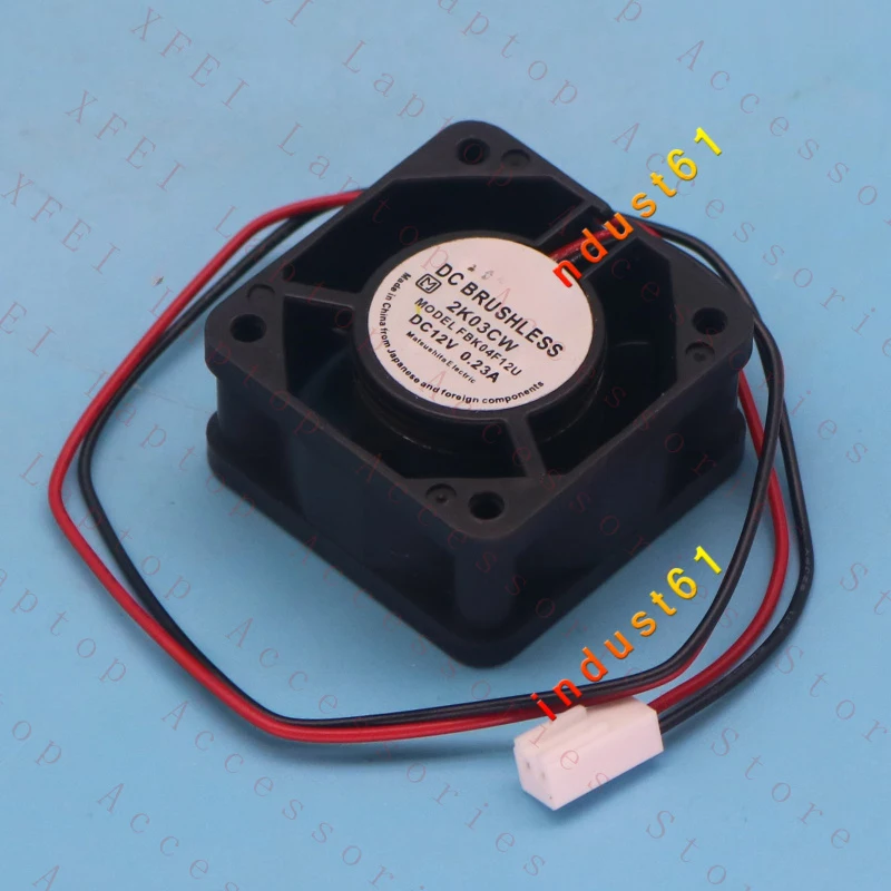 

F 1PCS New FOR Panaflo FBK04F12U DC12V 0.23A 2 WIRE cooling fan#QW