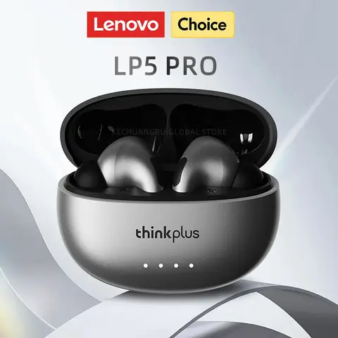 Lenovo LP5 PRO Auricolari Bluetooth 5.4 senza fili TWS HiFi Sound Auricolari da gioco LP5Pro Cuffie sportive Standby lungo con microfono 2025