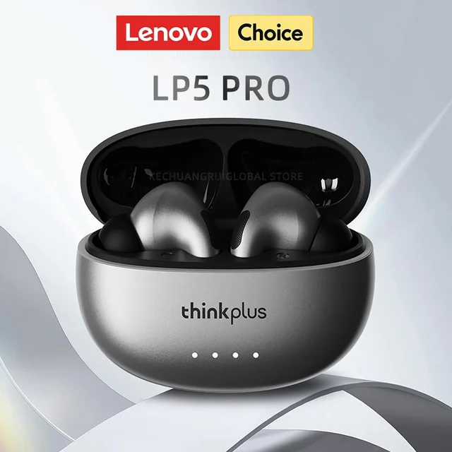 Écouteurs sans fil Bluetooth 5.4 Lenovo LP5 PRO TWS, son HiFi, casque de jeu et de sport, écouteurs LP5Pro avec micro 2026 1