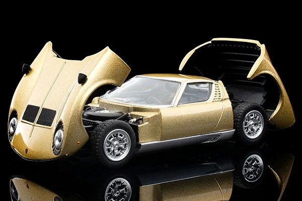 TOMICA TLV 1:64, N Lamborghini Murat Miura S, alloy die-cast static miniaturized car fashion play model,boy collection toy gift.