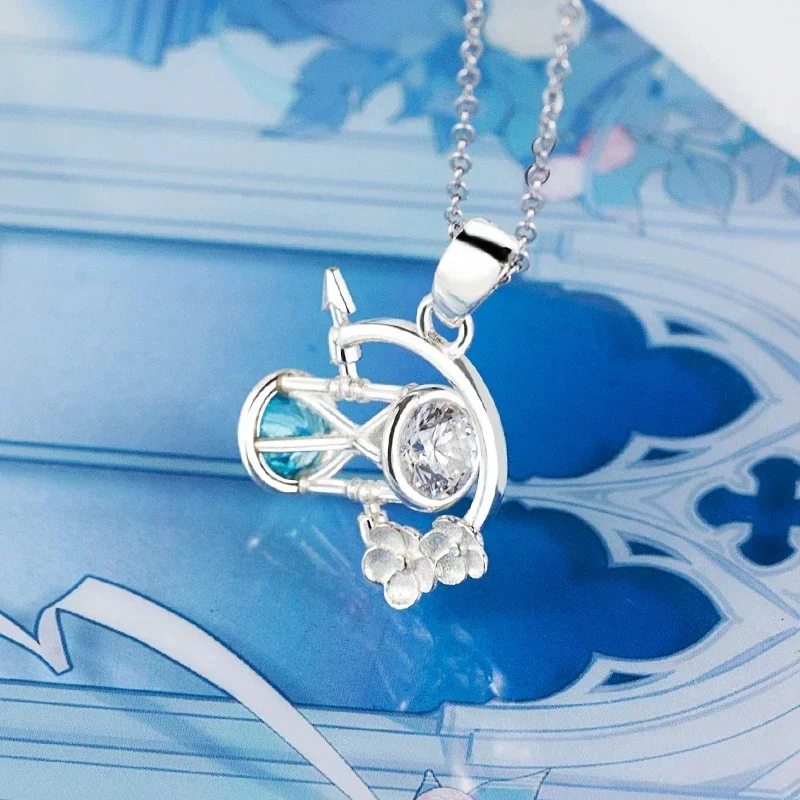 Collier Anime Link Click Lu Guang, Cheng Xiaoshi Cosplay unisexe, pendentif ras du cou, bijoux, accessoires de fête d'halloween, cadeaux