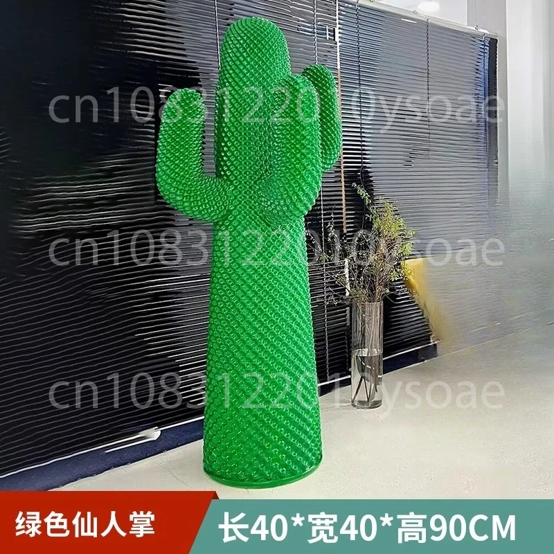 

Cactus hat rack sculpture mall store living room home beauty Chen landing