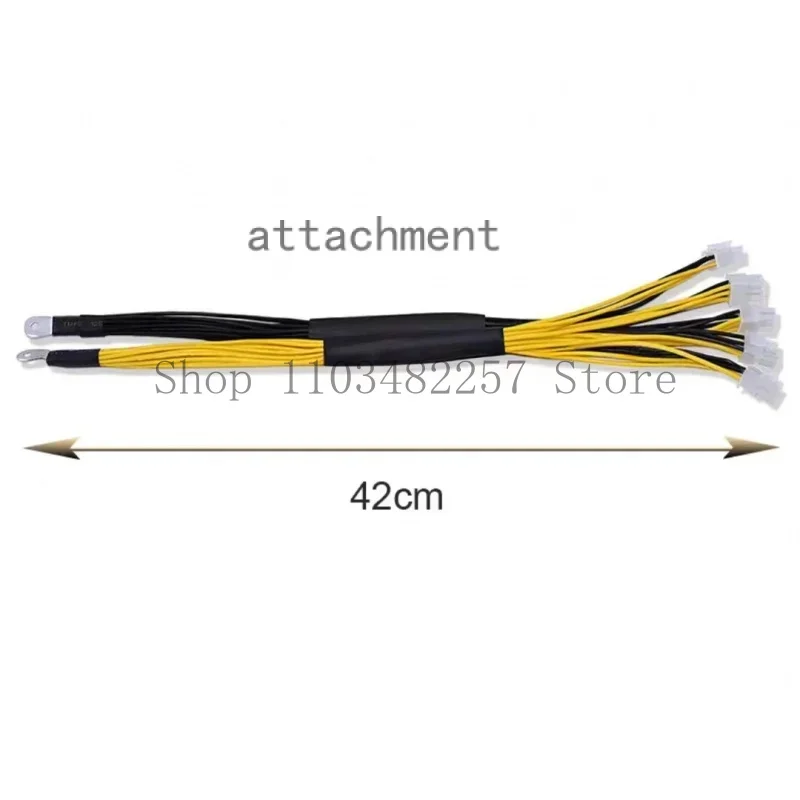 1/4 Pcs 6Pin PCIE Powers Connector 1200/1600W Output Wire For Bitmain Antminer APW3 / APW3  / APW3   / APW7 PSU L3 D3 1007 18AWG