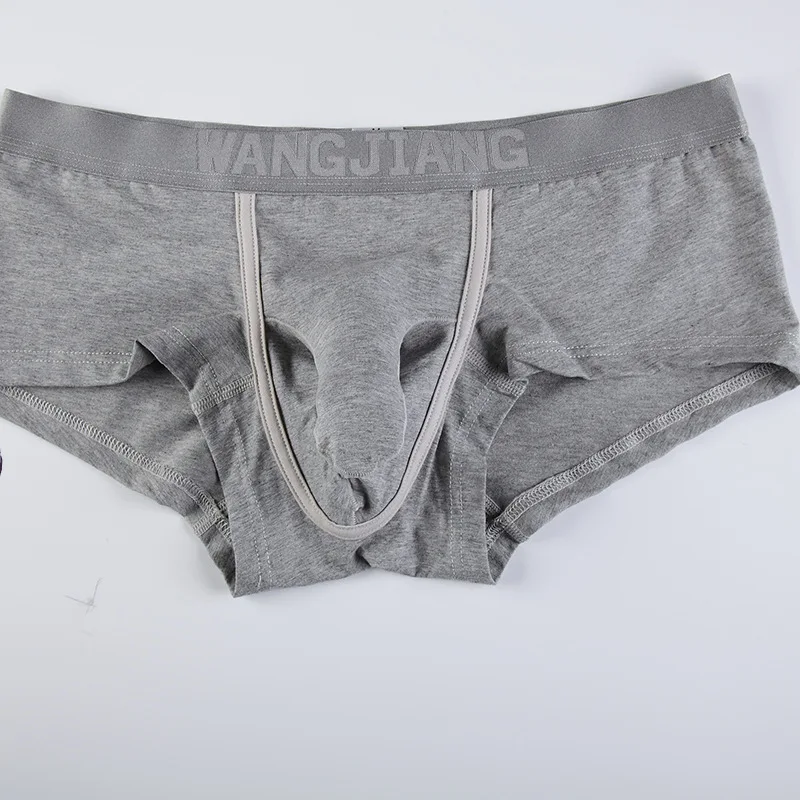 

Mens Wangjiang Underwear Cotton Boxer Shorts Low Rise Elephant Pouch Sexy Comfortable Breathable Underpants S XL Ropa Interior