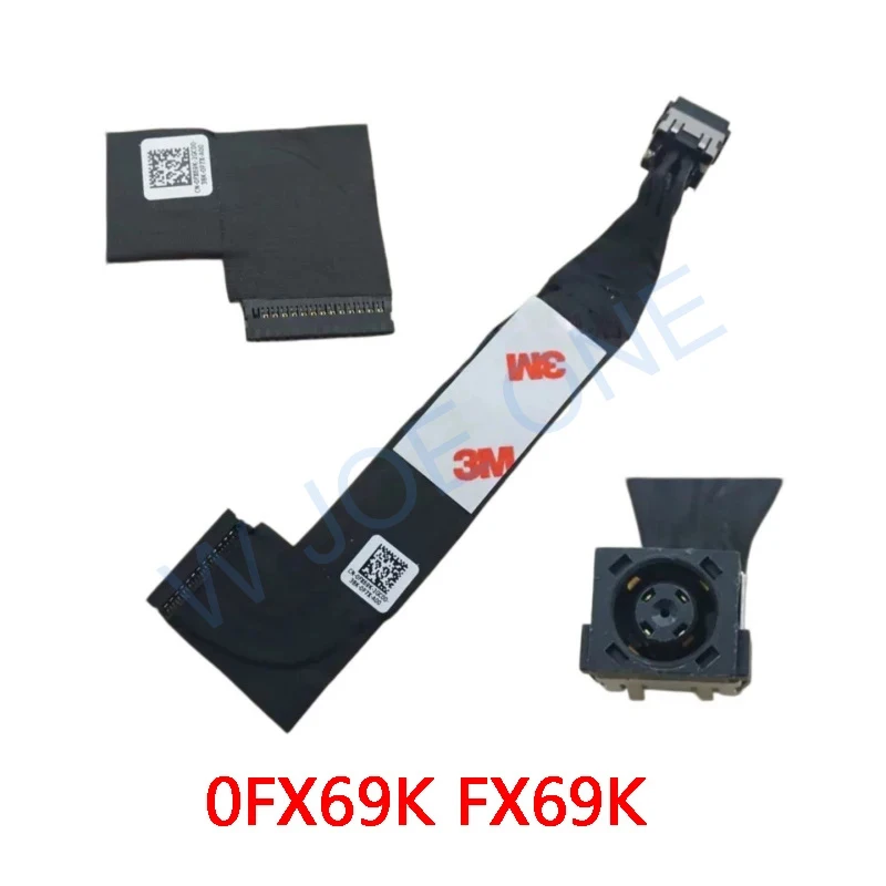 Cable de alimentación CC para ordenador portátil A++ de 2 piezas para DELL G15 5530 5531 5535 5540 5545 G16-7630 7630 0FX69K